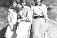 274: l-r Regina Rose, Clarissa Ennis, Mary Norman. (circa 1956) [courtesy of Lorna Richardson]  - Regina daughter of Raymond Rose &amp;amp; Catherine Ryan; Clarissa daughter of Vincent Ennis &amp;amp;  Mary Carroll; Mary daughter of John Norman &amp;amp; Mary Farget